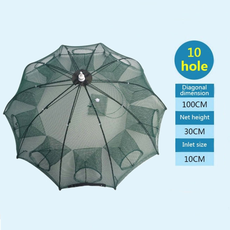 10進口自動摺疊捕魚漁具漁網