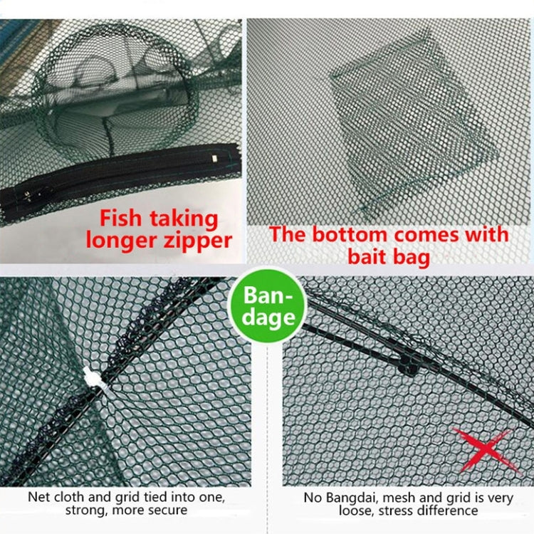 20進口自動摺疊捕魚漁具漁網