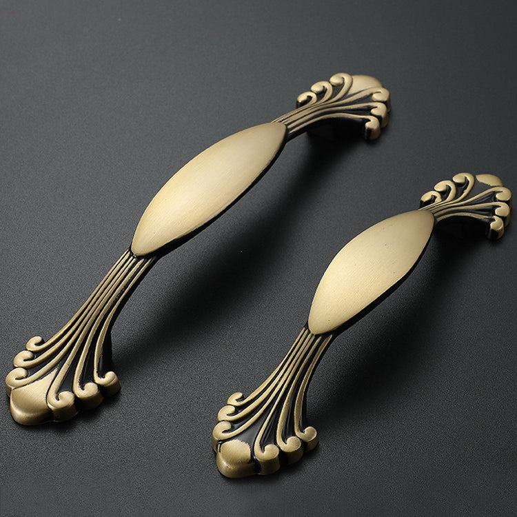 1006-128 櫥櫃衣櫃門把手 實心全銅櫃門拉手