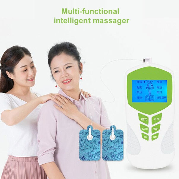 JCS-1015  家用LED显示屏多功能語音电子按摩儀 定時經絡理療儀