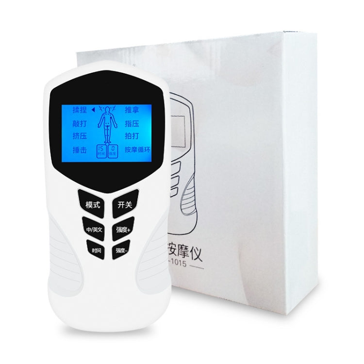 JCS-1015  家用LED显示屏多功能語音电子按摩儀 定時經絡理療儀