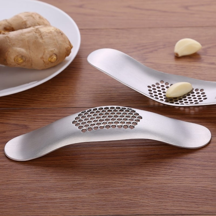 SSGP 304不銹鋼拉絲紋理 家用手動搗蒜器