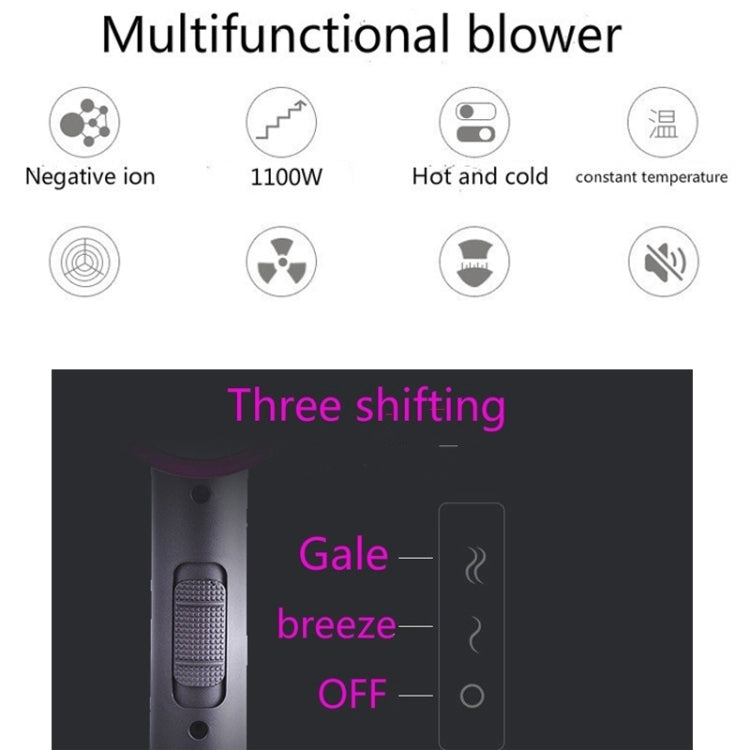 家用大功率靜音吹風筒 恆溫冷熱負離子吹風機 歐規