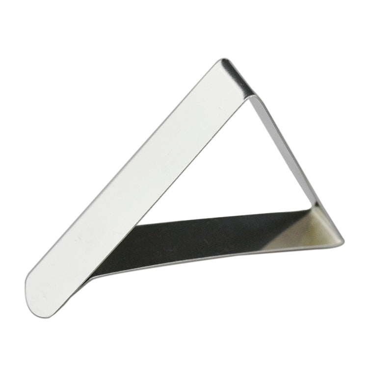 10個一賣 不銹鋼檯布夾 可調節式三角形固定夾