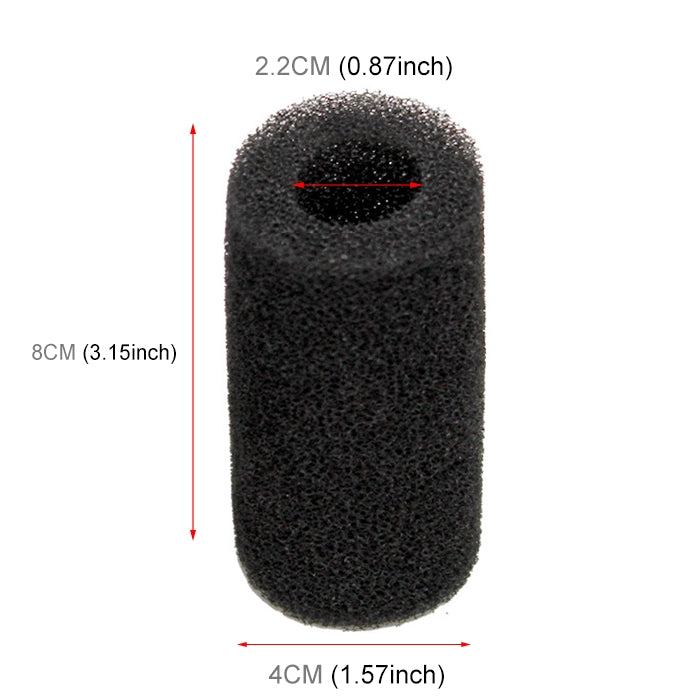 10個賣 水族箱過濾器進水口專用防護棉套 內徑：15mm