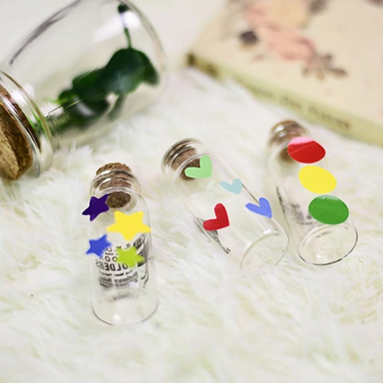 10 Packs Star Pattern Creative Children DIY Album Diary Watercolor Decorative Sticker