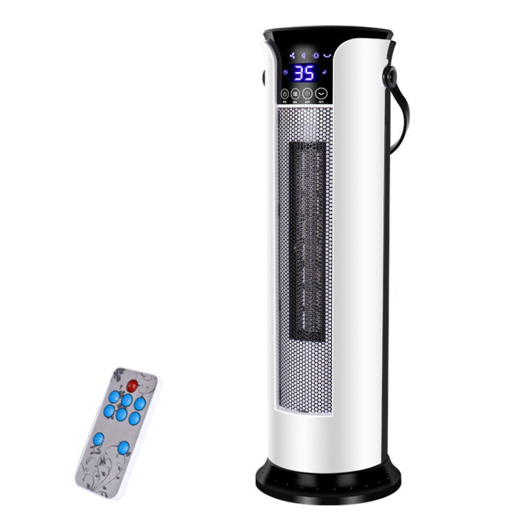 家用立式塔扇取暖器 搖頭暖風機電暖器，遙控款