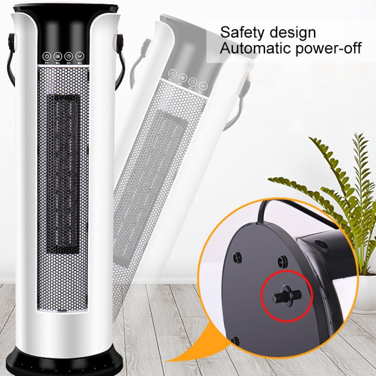 家用立式塔扇取暖器 搖頭暖風機電暖器，遙控款