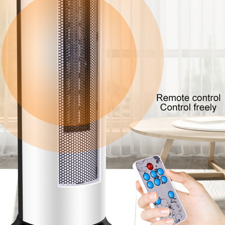 家用立式塔扇取暖器 搖頭暖風機電暖器，遙控款