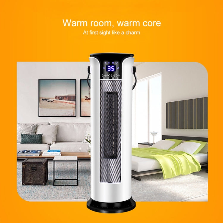 家用立式塔扇取暖器 搖頭暖風機電暖器，遙控款