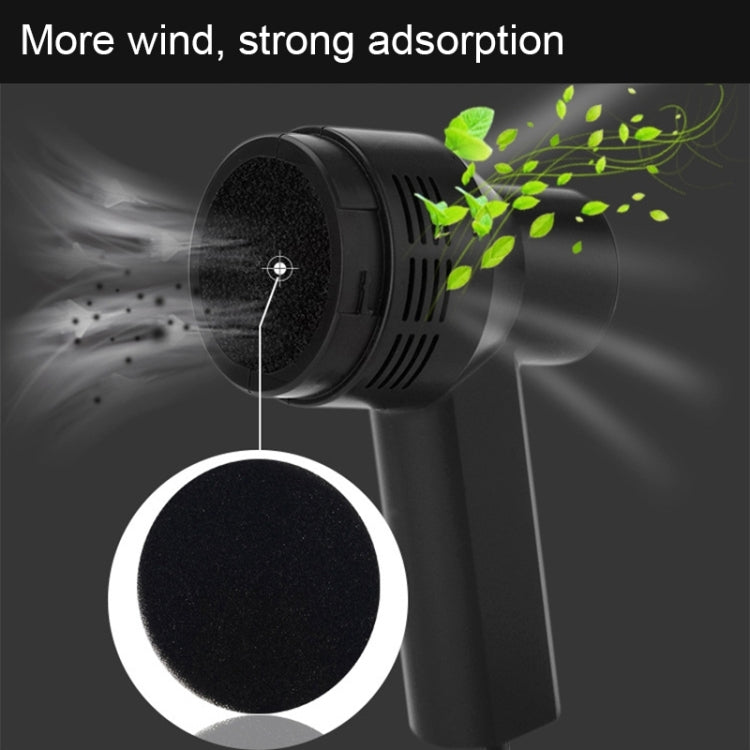 HK-6019A 3.5W USB便攜手持式強力吸塵器 電腦鍵盤吸塵器 寵物清潔器 線長：1.8米 DC 5V