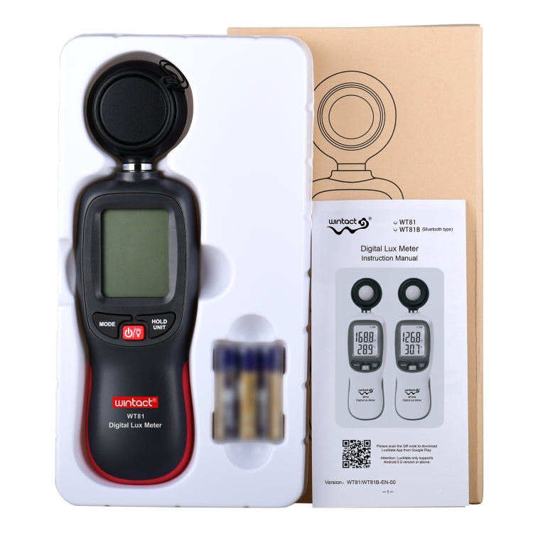 Wintact WT81 数字式照度計