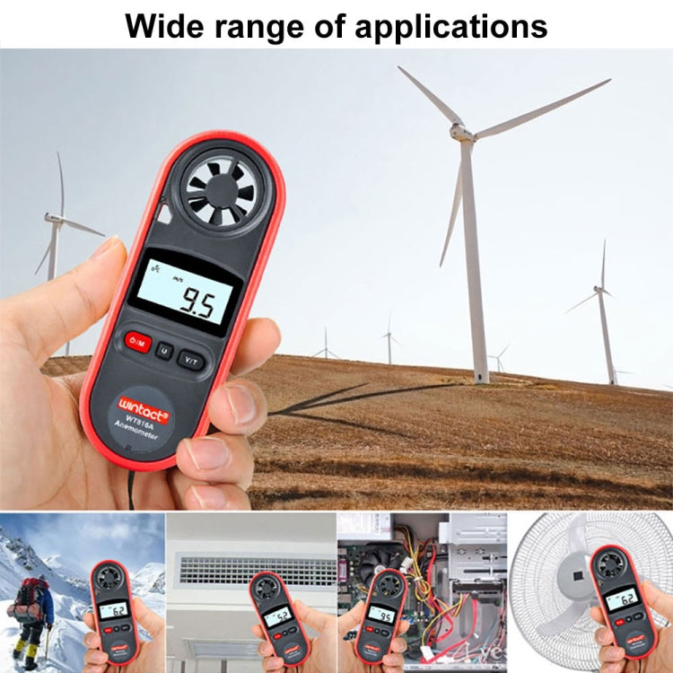 Wintact WT816A 数字式風速計