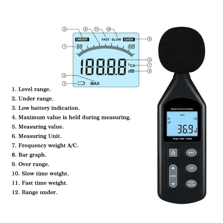 Wintact WT1357 数字噪音計