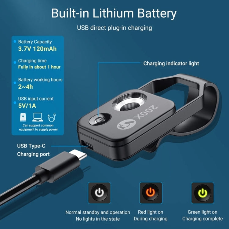 APEXEL APL-MS002BK 200倍放大高清通用便攜手機顯微鏡 帶LED燈