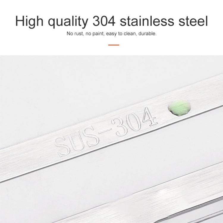 304不銹鋼壁掛式廚房置物架 鍋蓋架