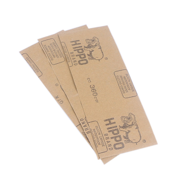 10pcs Grit 280 Wet And Dry Polishing Grinding Sandpaper，Size: 23 x 9cm