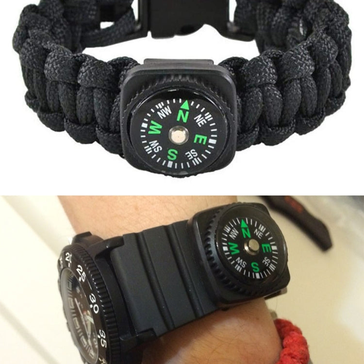 10個一賣 貨號20mm戶外手錶皮套膠套塑料指南針指北針 顏色隨機發貨