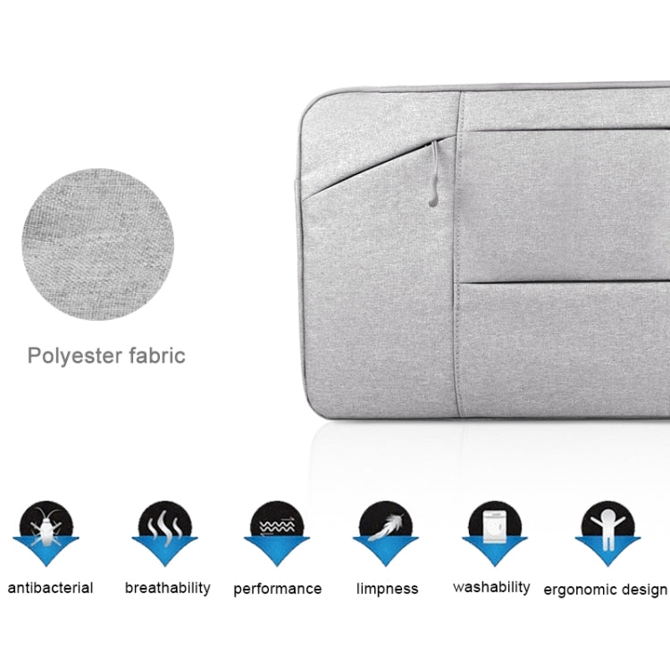 ST02 12英寸及以下通用多個側面袋簡約商務筆記本電腦包