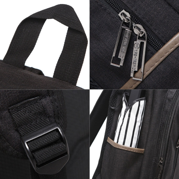 709款15.6英寸及以下 通用多功能牛津布筆記本電腦雙肩包，尺寸：43x29x11cm