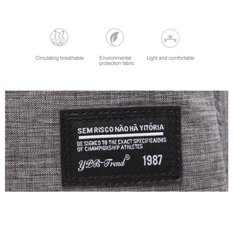 9012款15.6英寸及以下 通用多功能牛津布電腦雙肩包學生包，帶外置USB充電接口，尺寸：45x31x16cm