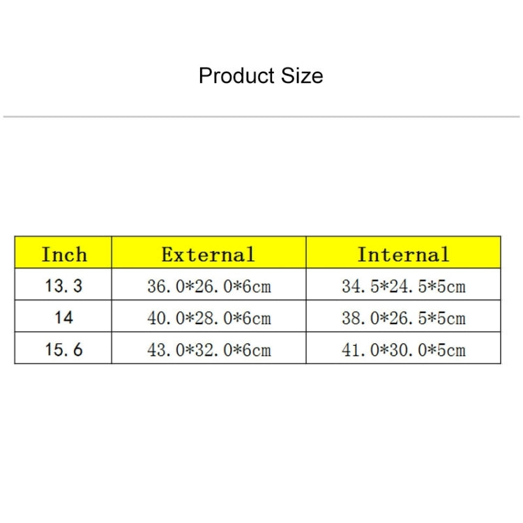 DJ01 14英寸及以下通用 時尚輕薄筆記本電腦手提包帶肩帶
