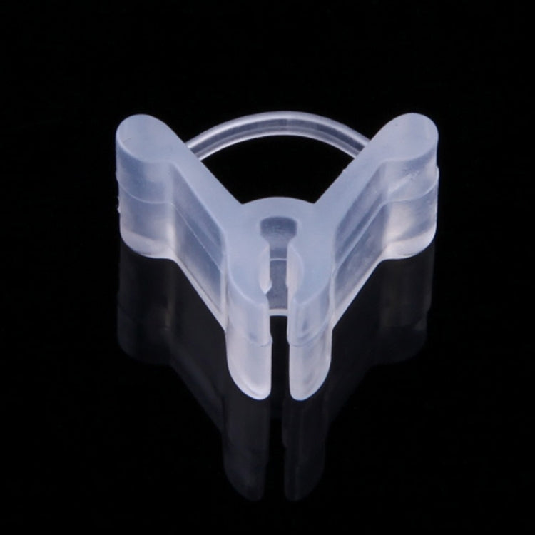 100個賣 植物嫁接夾 透明色園藝塑料嫁接夾 西紅柿嫁接夾