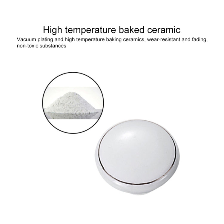 10個一賣 5085-大金圈喇叭花 單孔陶瓷櫥櫃拉手