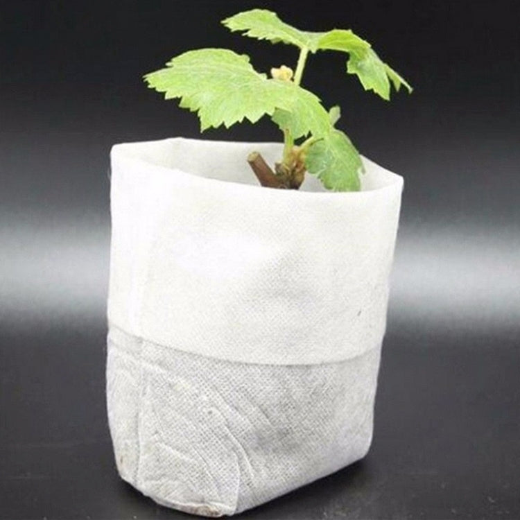 100pcs/Pack Nursery Pots Seedling-Raising Bags Environmental Non-woven Nursery Bags