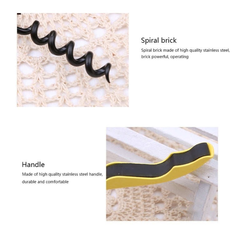 10pcs Multi-function Sea Horse Pattern Stainless Wine Bottle Opener, Can Opener Bottle Opener, Random Color Delivery