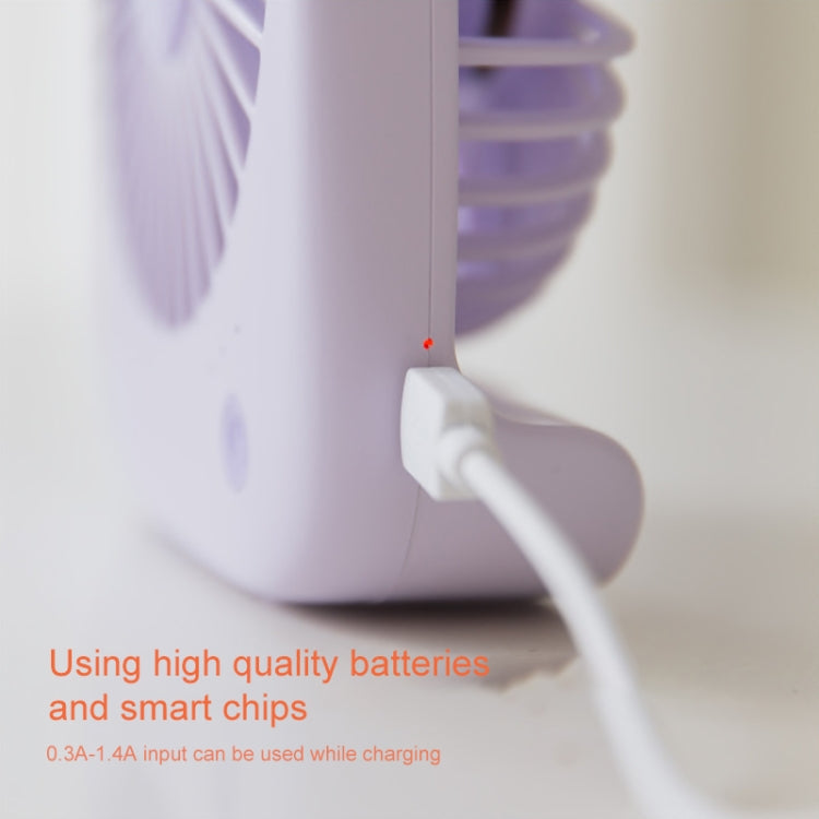 WT-F14 1200 mAh 迷你便攜樂寵風扇 3檔速度控制 兔