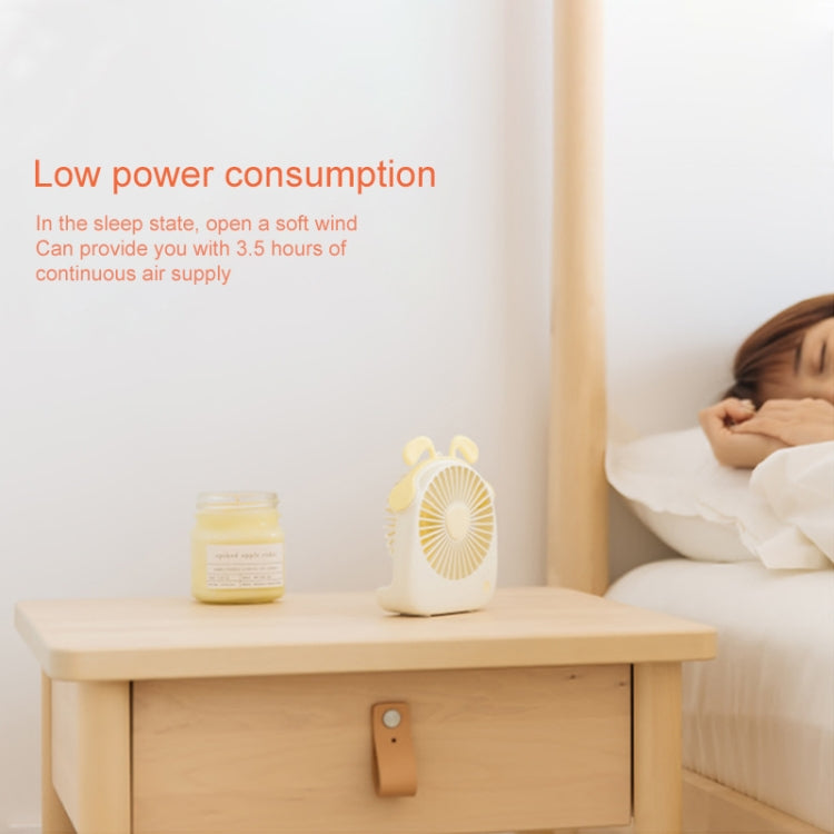 WT-F14 1200 mAh 迷你便攜樂寵風扇 3檔速度控制 兔