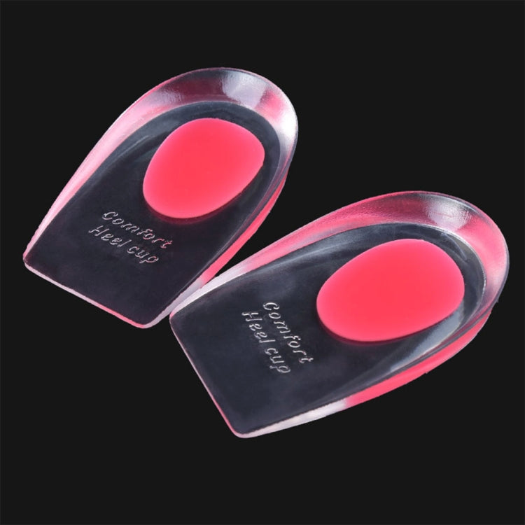 1對 柔軟舒適足跟墊後跟杯足底後跟杯L碼