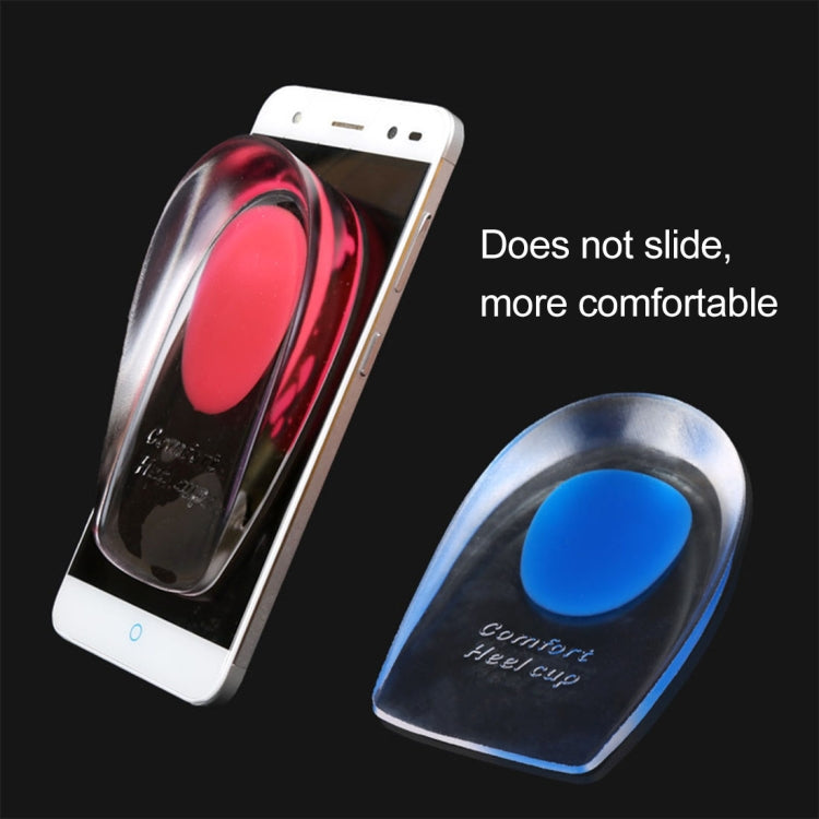 1對 柔軟舒適足跟墊後跟杯足底後跟杯L碼