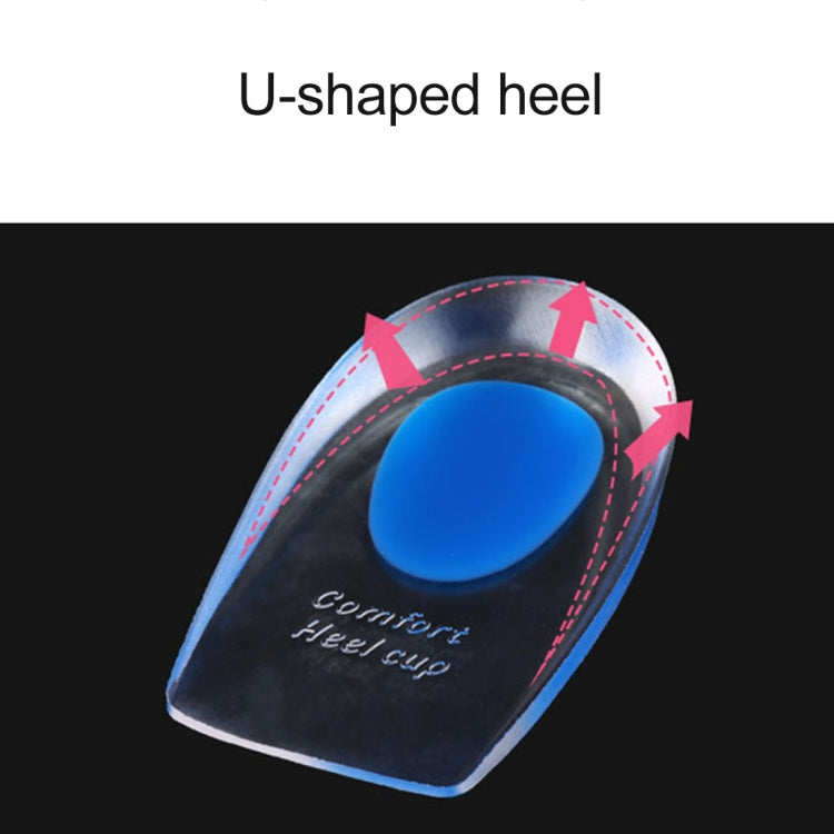 1對 柔軟舒適足跟墊後跟杯足底後跟杯L碼