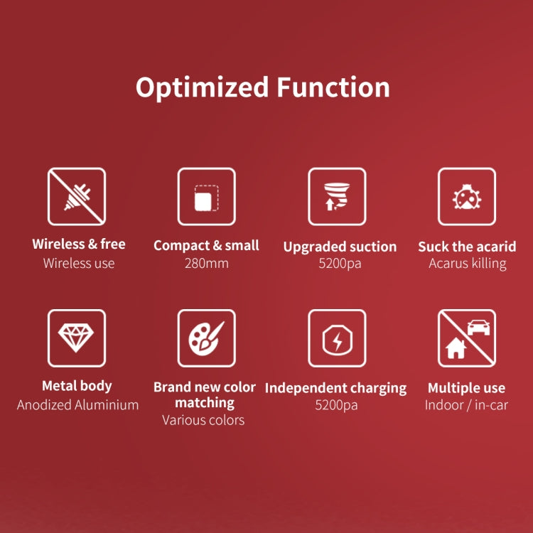 ROCK x AutoBot V2 車載便攜手持強力吸塵器