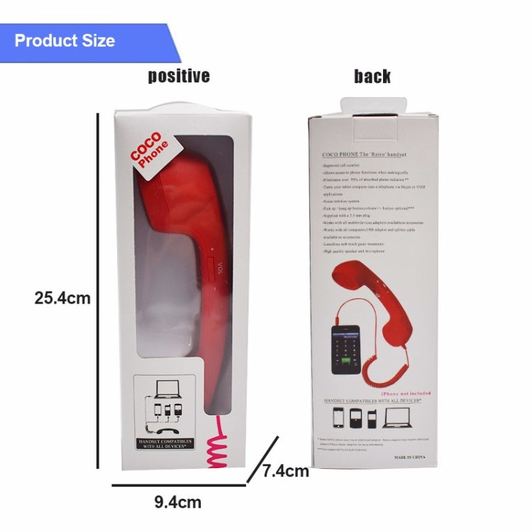 3.5mm接口有線手機電話聽筒