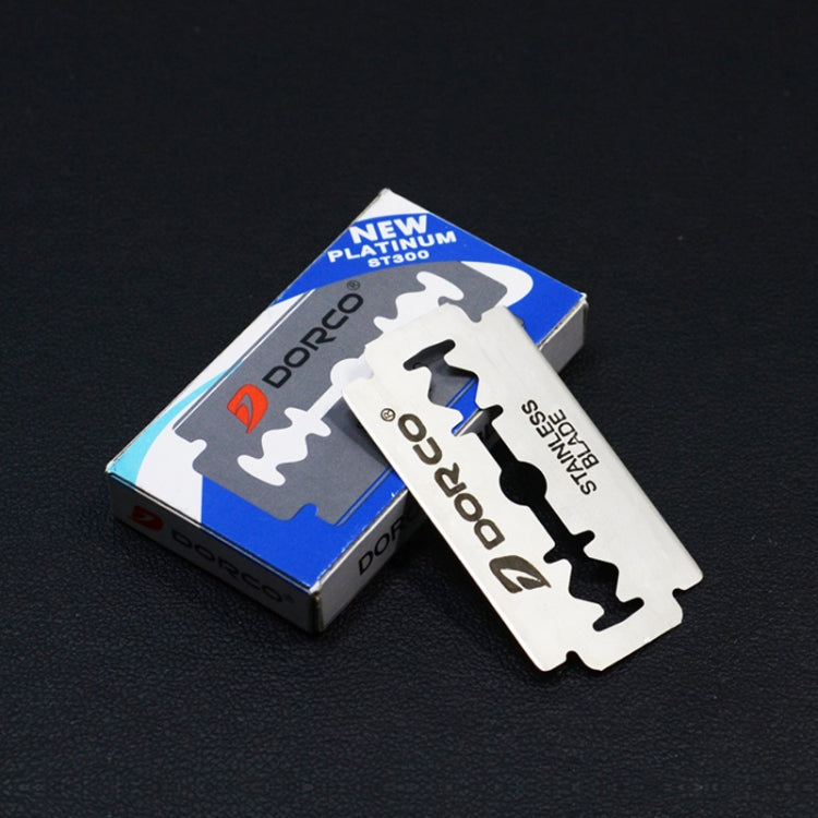 10盒一賣實用老式不銹鋼雙面刀片剃鬚刮鬍刮眉刀片