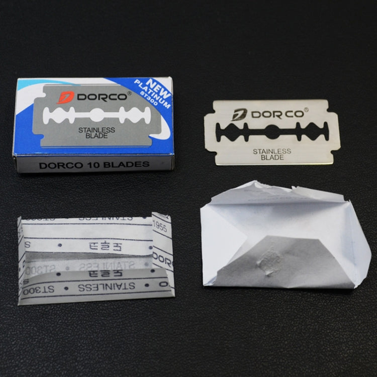 10盒一賣實用老式不銹鋼雙面刀片剃鬚刮鬍刮眉刀片