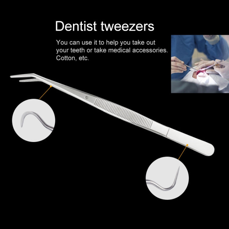 10個賣 不銹鋼鑷子牙醫工具