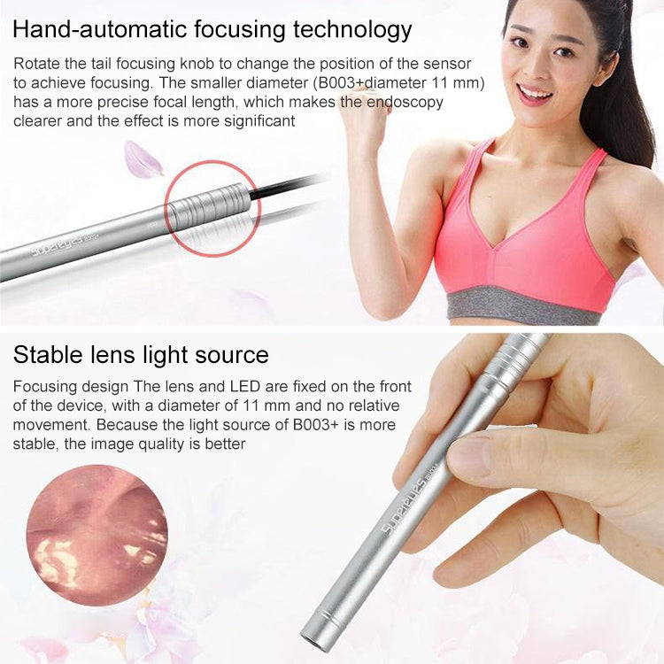 超眼 B003+ 數碼电子陰道宮頸內窺鏡 私密檢查儀器自檢鏡