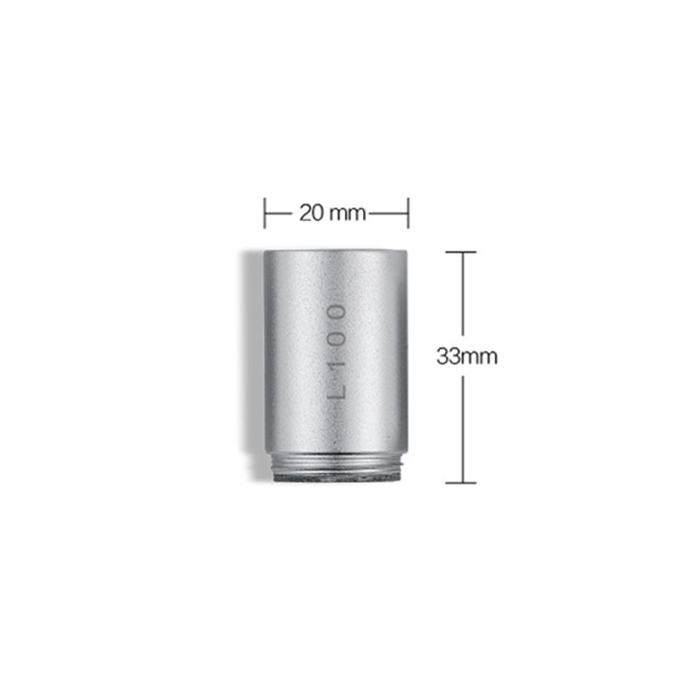 超眼 L100 300X長焦鏡頭 电子顯微鏡鏡頭配件 適用於HCB0990