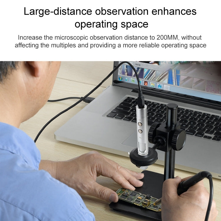 超眼 L100 300X長焦鏡頭 电子顯微鏡鏡頭配件 適用於HCB0990