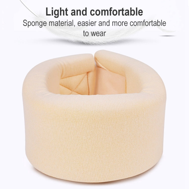 003 Household Sponge Collar Men And Women Breathable Adjustable Neck Brace, Size: S