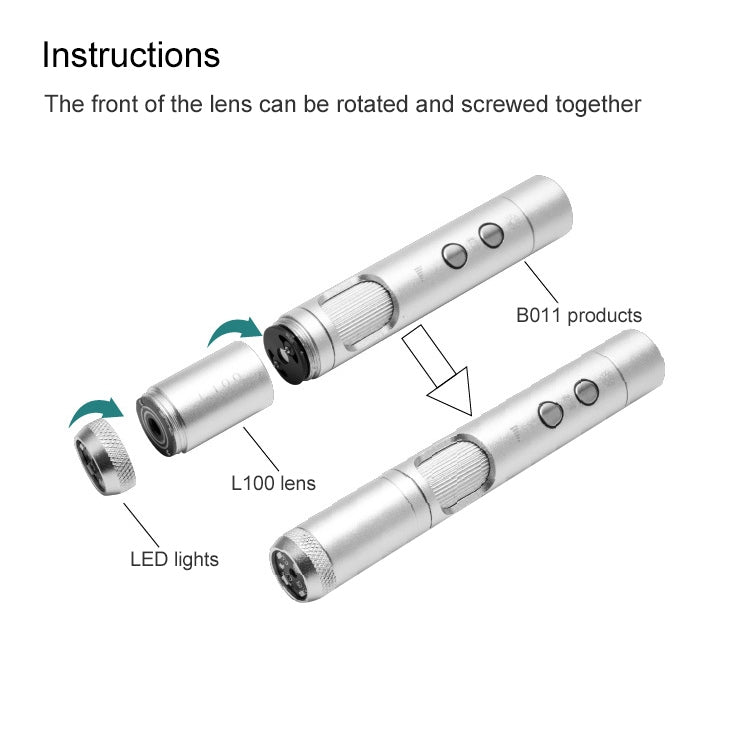 超眼 DB02 电子顯微鏡紫外光燈 適用於HCB0990