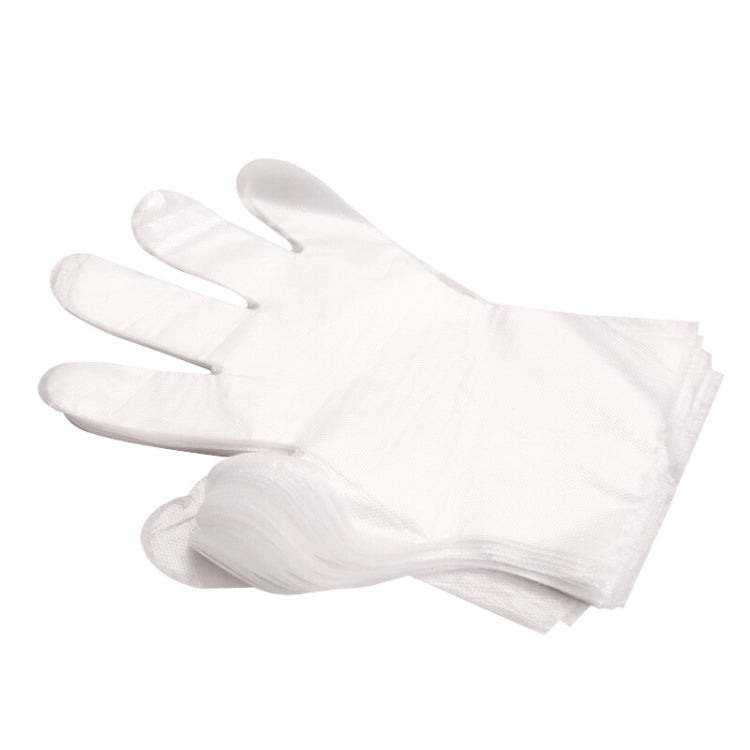 100隻一賣 一次性PVC檢查手套家用透明可觸屏防護手套，尺寸：S