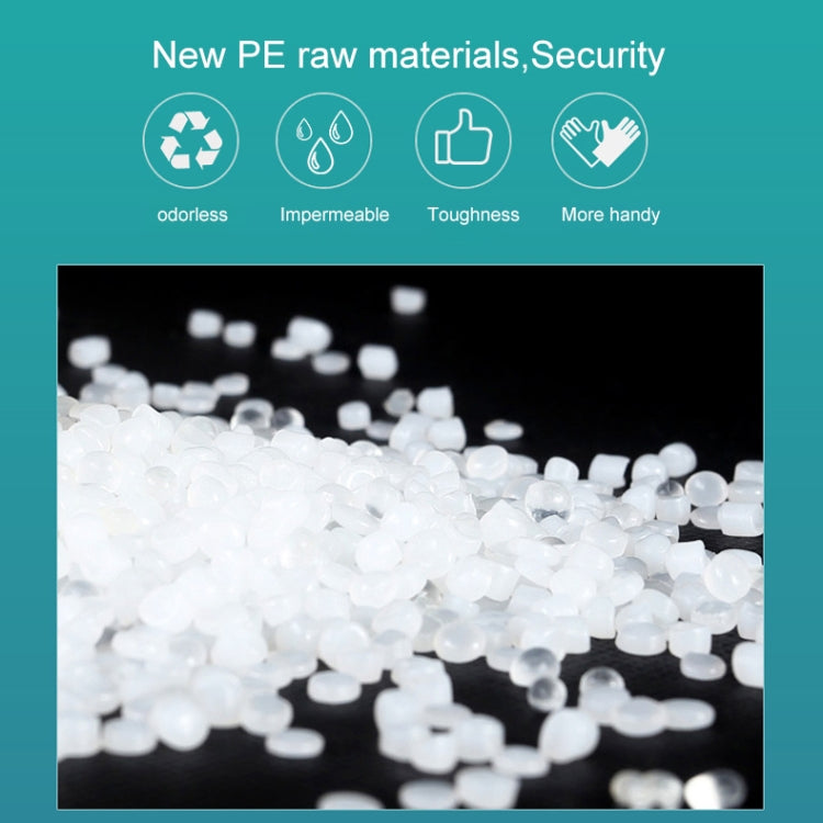 100隻一賣 一次性PVC檢查手套家用透明可觸屏防護手套，尺寸：S