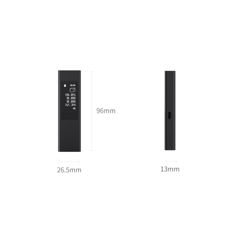 小米 有品 杜克 LS5 觸摸屏高精度紅外線激光測距儀