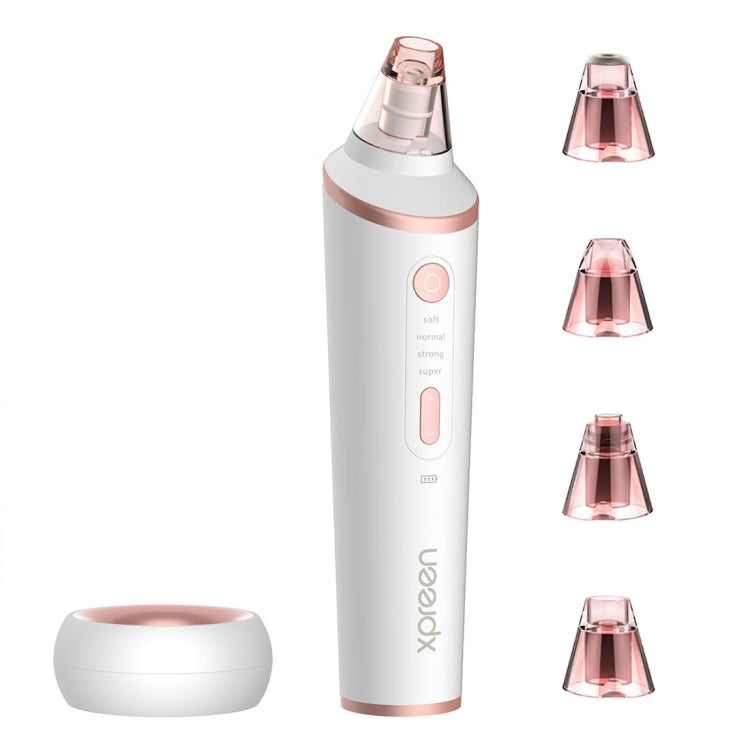 XPREEN XPRE037 無線充電去黑頭粉刺儀 毛孔清潔美容儀  帶4個探頭&LED照明