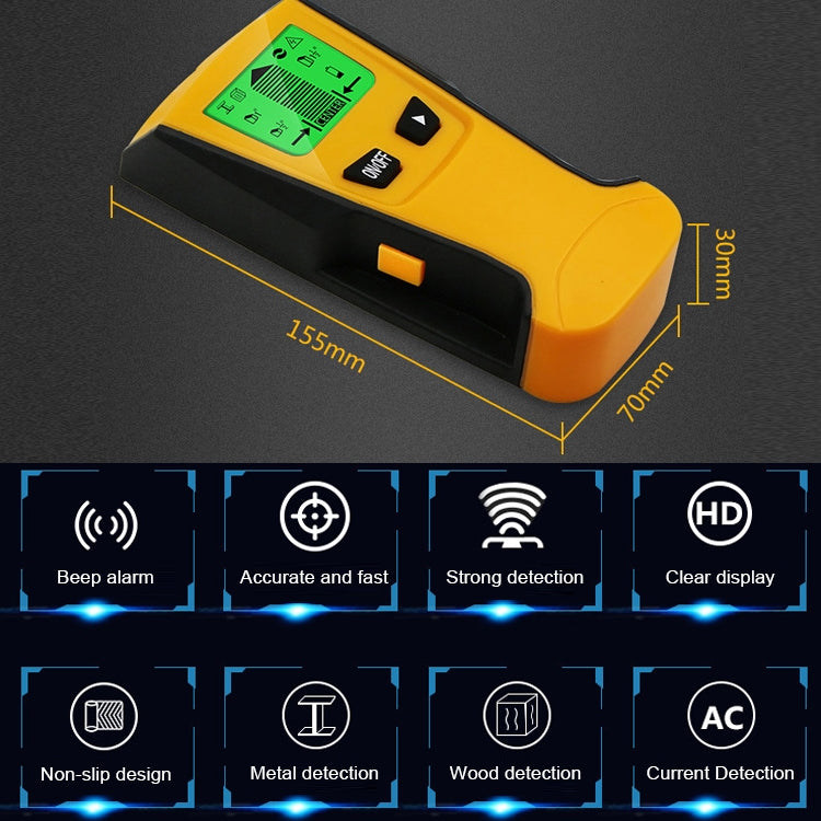 TH210 三合一牆體金屬探測儀電壓電纜等帶金屬探測功能